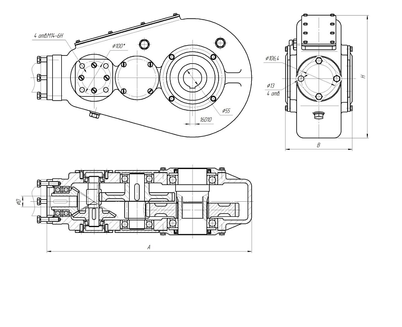 Редуктор МТУ и МТТ