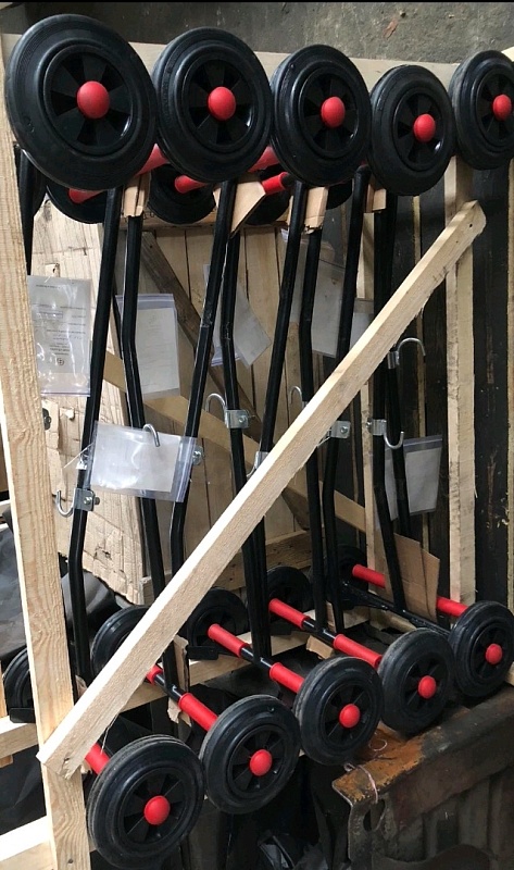 ТЕЛЕЖКА ДЛЯ ПЕРЕВОЗКИ БИДОНОВ (ШКЯМ 459732.010)