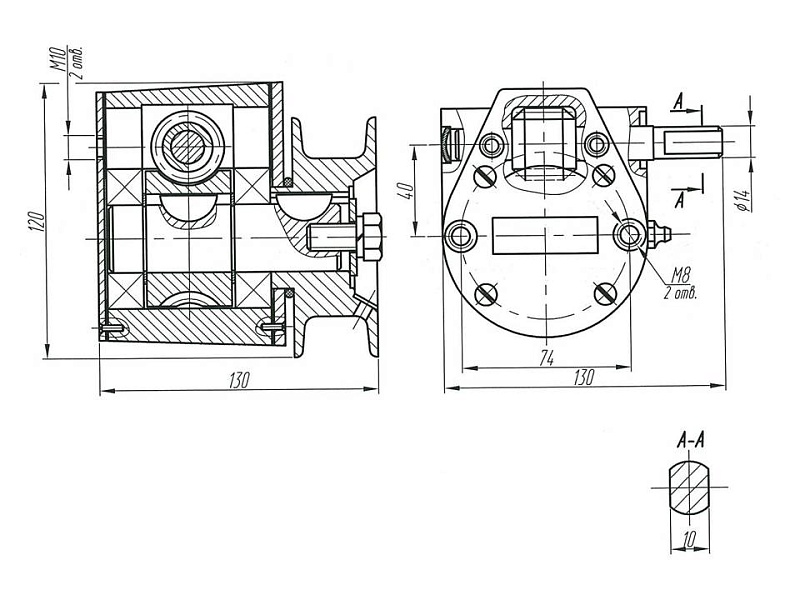 Подъемник запасного колеса