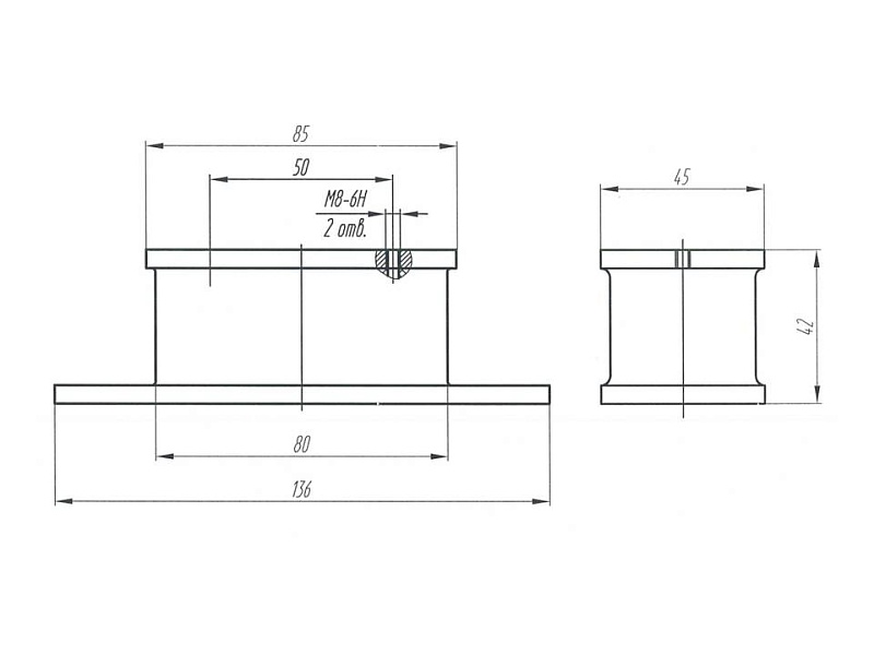 Подушка виброизоляционная